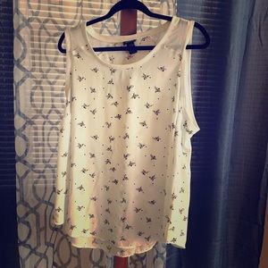 Bumblebee Print Tank Top